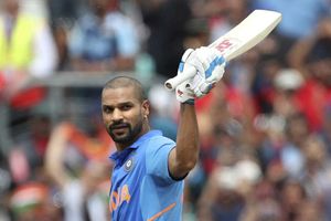 Shikhar Dhawan hits sixth hundred in ICC tournaments; closes in on Tendulkar, Ganguly