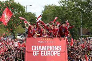 Liverpool parade Champions League trophy to huge crowds