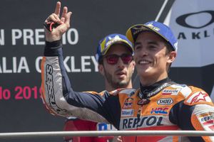 Marquez thrilled to settle for second at 'worst race'