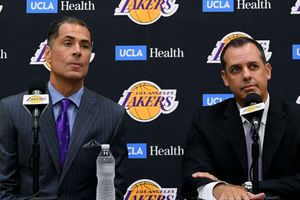 Lakers on 'right path' as owner Buss backs Pelinka