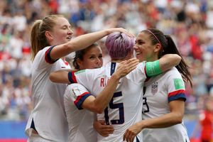 Rapinoe sets up USA showdown with France, Sweden scrape through