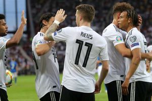 Germany 8 Estonia 0: Reus, Gnabry lead with doubles in crushing win