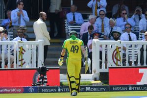Getting shirty at Lord's! Jackets come off as Cricket World Cup hots up