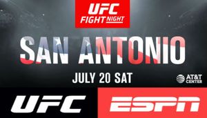 UFC returns to San Antonio with action-packed Fight Night