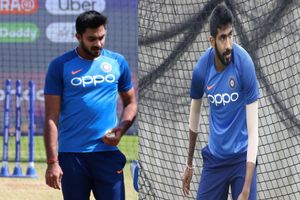 ICC World Cup 2019: Jasprit Bumrah's toe-crushing yorker leaves Vijay Shankar in pain during practice session