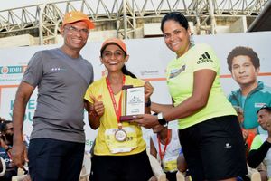 24-Hours Stadium Run: Narender Ram-Priyanka Bhatt emerge winners, cover 165.6 kilometres and 151.6 kms respectively