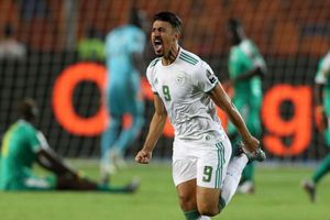 Senegal 0 Algeria 1: Deflected early Bounedjah goal enough for AFCON glory