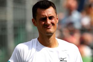 Tomic fined £45,000 Wimbledon prize money after 58-minute loss to Tsonga
