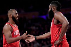 Rockets' James Harden on reported feud with Chris Paul: 'It was a lot of false talk'