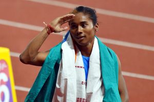 Hima Das returns to 400m run, grabs 5th gold in July