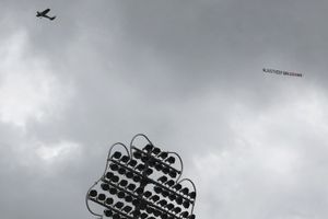 ICC World Cup 2019: Anti-India banner flies above during India-Sri Lanka match