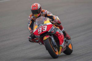 Marquez takes 10th straight Sachsenring pole, Dovizioso out in Q1