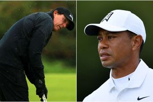 Tiger Woods and Phil Mickelson miss same major cut for first time