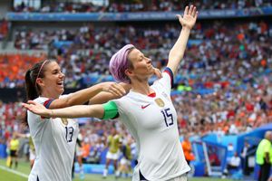 USA 2 Netherlands 0: Rapinoe scores from the spot as champions defend their title