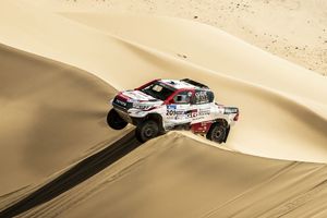 Al Attiyah well on course to win Silk Way Rally