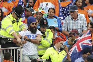 Pro-Khalistan Sikh protestors evicted from cricket World Cup match in UK