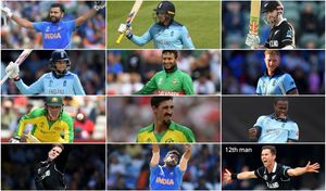 ICC announces Team of CWC 2019: Kane Williamson named captain; no place for Morgan, Kohli, Warner