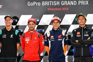 MotoGP riders prepare to take on Silverstone