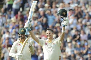 Steve Smith's father rates Ashes hundred right up there with the best
