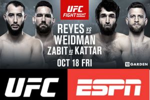 UFC on ESPN 6: Reyes vs. Weidman preview, fight card and schedule