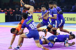 PKL 2019: Haryana Steelers notch up a fighting victory over U Mumba