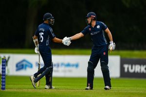Scotland record third highest T20 stand in win over Netherlands