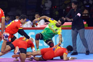 Pro Kabaddi League 2019: All-round UP Yoddha crush listless Patna Pirates by 41-29