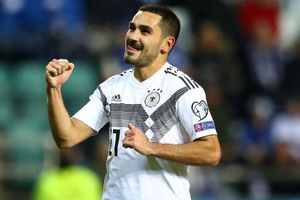 Estonia 0-3 Germany: Gundogan leads Die Mannschaft after early Can red card