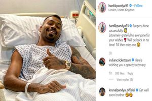 Krunal Pandya, cricketers wish Hardik Pandya a speedy recovery after successful back surgery