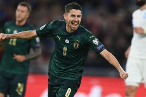 Italy 2-0 Greece: Jorginho and Bernardeschi book the Azzurri's Euro 2020 spot