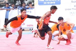 Gujarat and Maharashtra cruise into the quarter-finals of 39th Junior Kho Kho Nationals