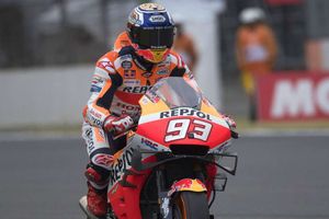 Marc Marquez makes MotoGP history with pole in Japan