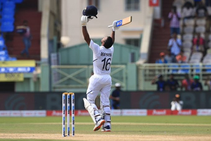 Mayank Agarwal becomes fourth Indian batsman to convert maiden Test ton into a double century