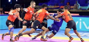 Pro Kabaddi League 2019: Match report: U Mumba elbow out Haryana Steelers