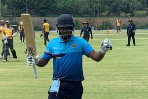 Sanju Samson slams Double Century: 212 not out with 20 fours and 9 sixes to post Highest Score in Vijay Hazare Trophy
