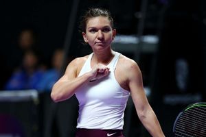 Halep outlasts Andreescu in WTA Finals classic