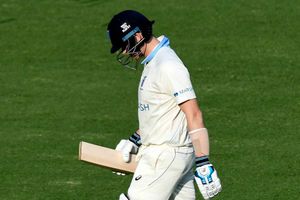 So he is human! Ashes star Smith dismissed for a duck in Sheffield Shield