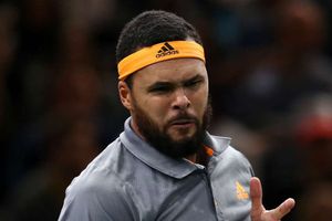 Tsonga outsmarts Rublev to end two-year wait in Paris Masters