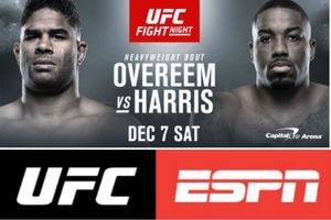 Overeem vs. Harris to headline UFC's long-awaited return to Washington DC