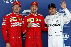 Vettel claims Suzuka pole as Ferrari secure front-row lockout