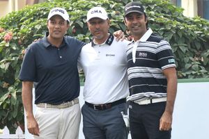 Panasonic Open India: The 'Big Three' of Indian golf are back together