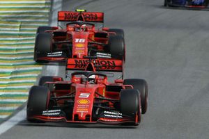 F1 Raceweek: Vettel and Leclerc - when team-mates collide