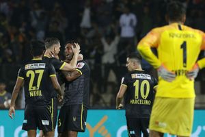 ISL 2019-20: Hyderabad FC vs Bengaluru FC: Robin strikes in injury-time as man down Hyderabad salvage a draw