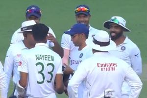 India Vs Bangladesh: Team India physio rushes on the pitch to check Bangladesh batsman Nayeem Hasan for concussion
