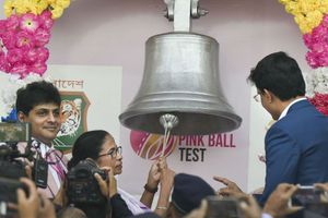 Pink fever grips Eden Gardens as India embrace Day/Night Tests