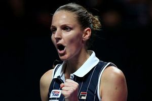 Pliskova reaches last four as Halep crashes out following Cahill 'disgrace' outburst