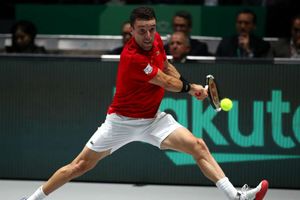 Bautista Agut withdraws from Spain's Davis Cup team after the death of his father