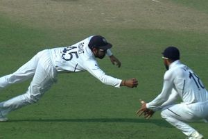 India Vs Bangladesh, Day-Night Test: Rohit Sharma turns 'superman' to pluck one-handed stunner at slip to dismiss Kayes