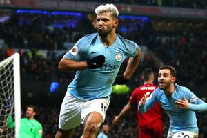 Aguero: 'Very strong' Liverpool the only danger to Manchester City