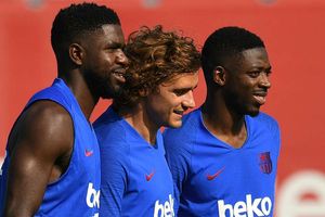 Umtiti back, Dembele included in Barcelona squad to face Sparta Prague